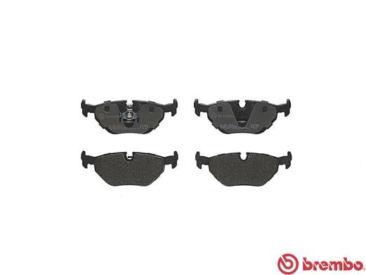 Brembo P06011 Original Replacement LOW-MET Brake Pad Set