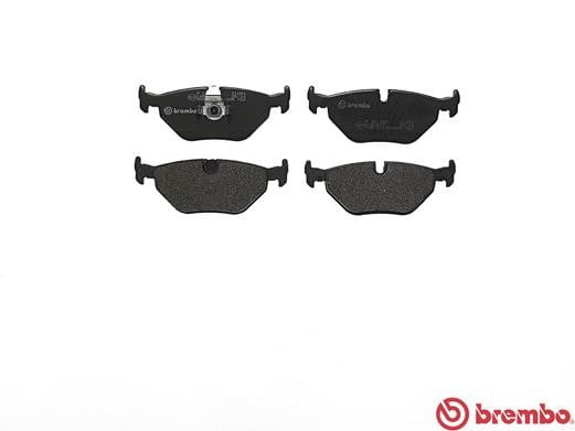 Brembo P06023 Original Replacement LOW-MET Brake Pad Set