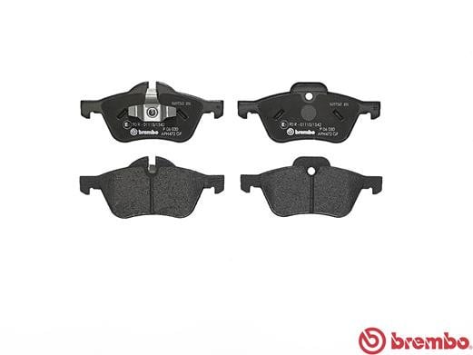 Brembo P06030 Original Replacement LOW-MET Brake Pad Set