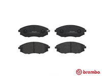 Brembo P10007 Original Replacement LOW-MET Brake Pad Set