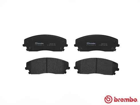 Brembo P11019 Original Replacement LOW-MET Brake Pad Set