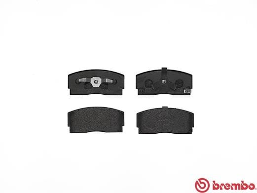 Brembo P16005 Original Replacement LOW-MET Brake Pad Set