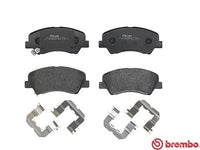 Brembo P18025 Original Replacement LOW-MET Brake Pad Set