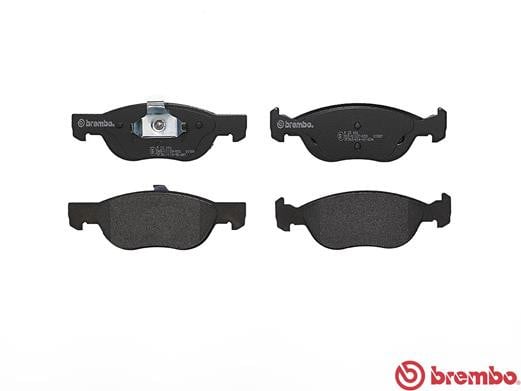 Brembo P23081 Original Replacement LOW-MET Brake Pad Set