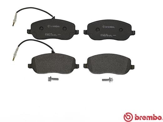 Brembo P23090 Original Replacement LOW-MET Brake Pad Set