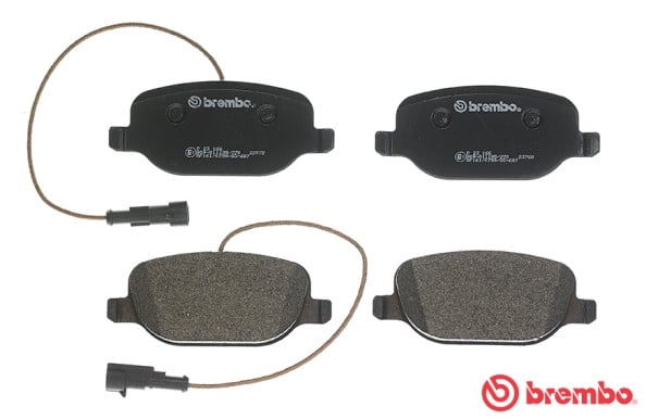 Brembo P23166 Original Replacement LOW-MET Brake Pad Set