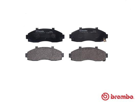 Brembo P30044 Original Replacement LOW-MET Brake Pad Set