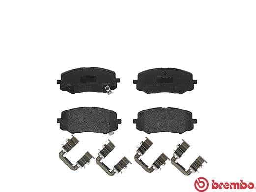 Brembo P30045 Original Replacement LOW-MET Brake Pad Set