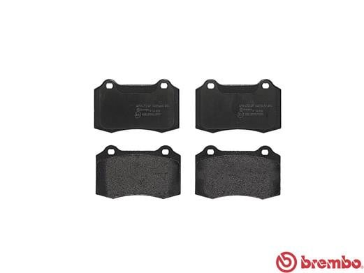 Brembo P36020 Original Replacement LOW-MET Brake Pad Set