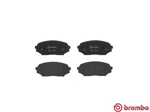 Brembo P49017 Original Replacement LOW-MET Brake Pad Set