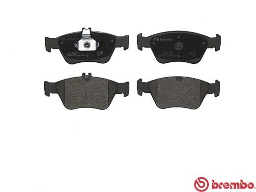 Brembo P50023 Original Replacement LOW-MET Brake Pad Set