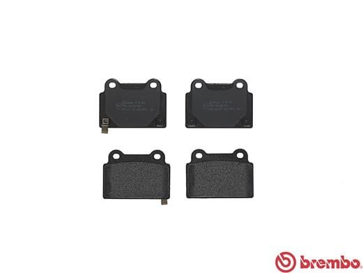 Brembo P54052 Original Replacement LOW-MET Brake Pad Set