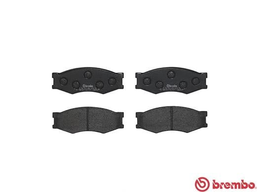 Brembo P56014 Original Replacement LOW-MET Brake Pad Set
