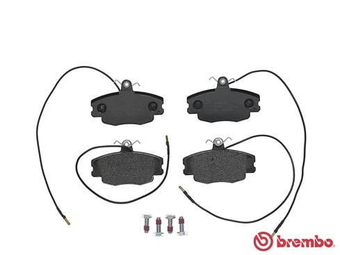 Brembo P61043 Original Replacement LOW-MET Brake Pad Set