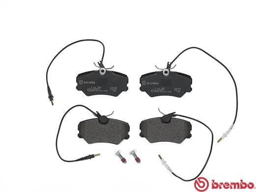 Brembo P61050 Original Replacement LOW-MET Brake Pad Set