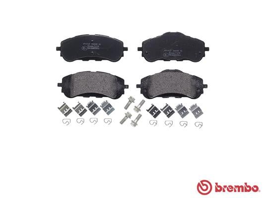Brembo P61120 Original Replacement LOW-MET Brake Pad Set