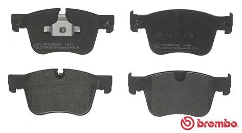 Brembo P61123 Original Replacement LOW-MET Brake Pad Set