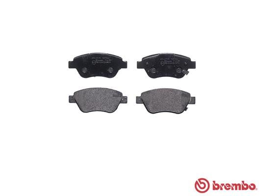 Brembo P66001 Original Replacement LOW-MET Brake Pad Set