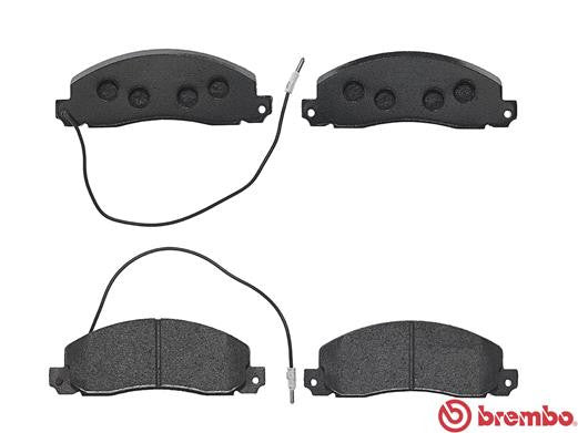 Brembo P68006 Original Replacement LOW-MET Brake Pad Set