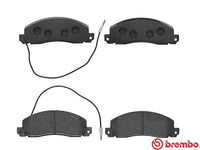 Brembo P68006 Original Replacement LOW-MET Brake Pad Set