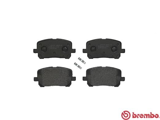 Brembo P83061 Original Replacement LOW-MET Brake Pad Set
