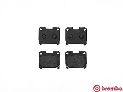 Brembo P83091 Original Replacement LOW-MET Brake Pad Set