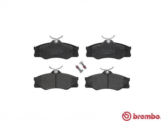 Brembo P85008 Original Replacement LOW-MET Brake Pad Set