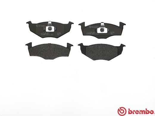 Brembo P85025 Original Replacement LOW-MET Brake Pad Set