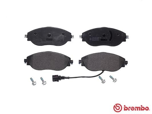 Brembo P85131 Original Replacement LOW-MET Brake Pad Set