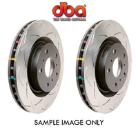 DBA ROTOR PAIR 4000 T3 Slot KP ( Dodge Challenger Charger V6 06 - 10 F)