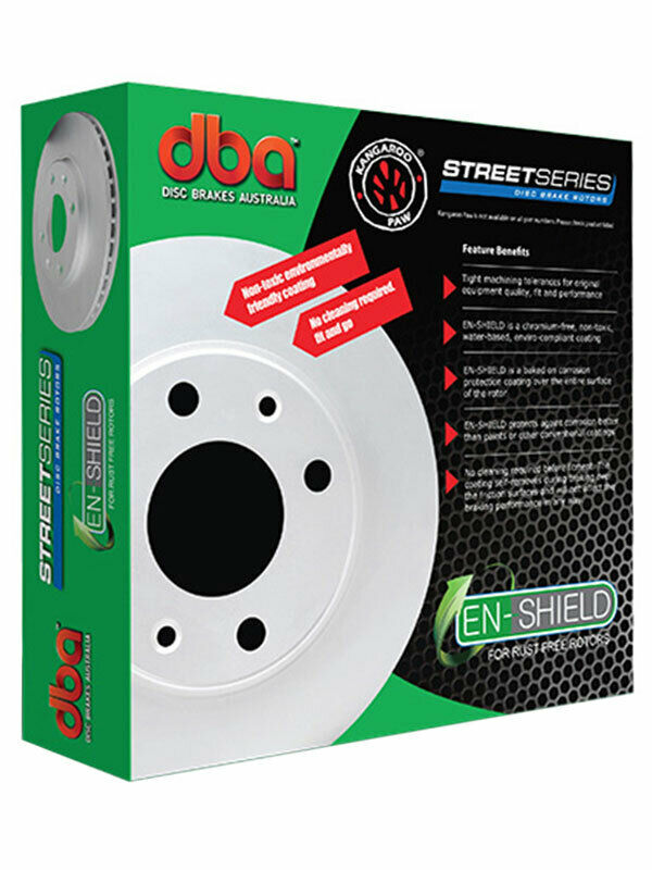 2 x DBA En-Shield Standard Rotor FOR AUDI A3 8P7 (DBA2808E)