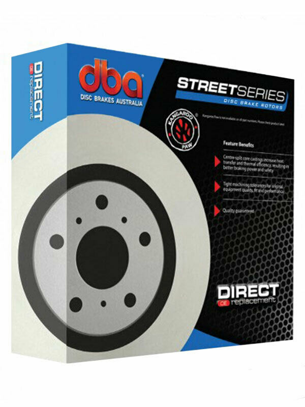 2 x DBA Standard Rotor FOR HOLDEN EPICA EP (DBA2039)
