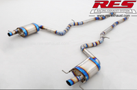 RES Titanium / Catback System  FOR Benz W222 S320 S400 S450