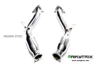 ARMYTRIX Stainless Steel Valvetronic Catback Exhaust Dual Blue Coated Tips Nissan 370Z 09-20