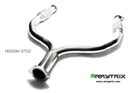 ARMYTRIX Stainless Steel Valvetronic Catback Exhaust Dual Blue Coated Tips Nissan 370Z 09-20