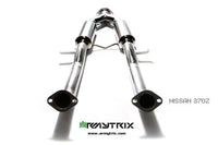 ARMYTRIX Stainless Steel Valvetronic Catback Exhaust Dual Blue Coated Tips Nissan 370Z 09-20