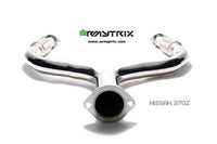ARMYTRIX Stainless Steel Valvetronic Catback Exhaust Dual Blue Coated Tips Nissan 370Z 09-20