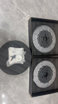 KPR BRAKES upgrade SLOTTED DISC ROTOR FITS MERCEDES BENZ GLC300 REAR upgrade 370X22mm