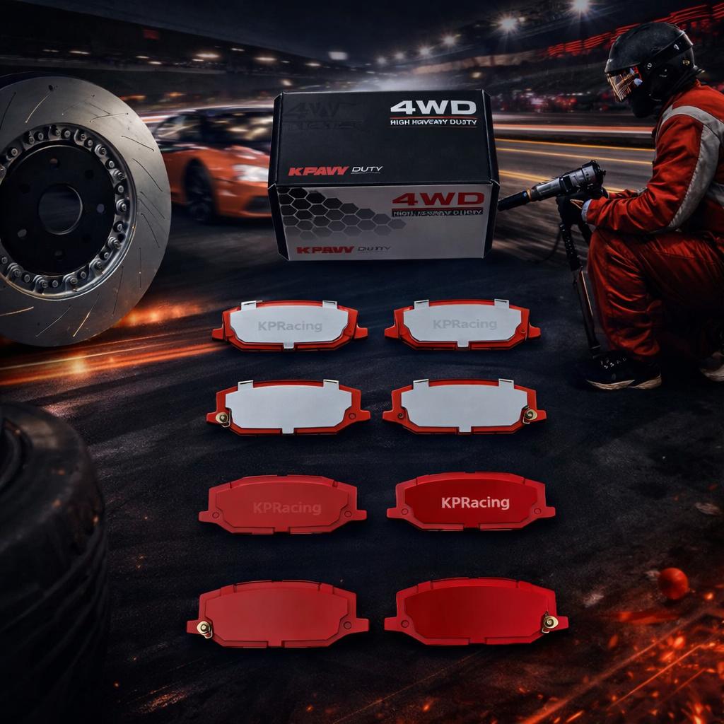 KPR BRAKES STREET PERFORMANCE -NEW STREET PRO BRAKE PADS REPLACEMENT UPGRADE FOR AP RACING CP7040 CP9040 D54