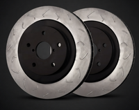 SALE- PREMIUM BRAKE UPGRADE KIT - OE PREMIUM BRAKE PADS + SLOTTED ROTORS PERFORMANCE UPGRADE KIT SUITS MITSUBISHI TRIDON /Challenger 2007-2015 295MM FRONT - REF:(DBA2208S / DBA2208 / 42208S)