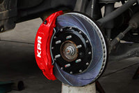 2X KPR BRAKES Performance street MAX 6 Pot caliper + KPR 355mm Slot Rotor big Brake Kit For BA BF