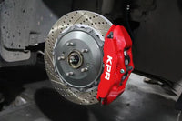 2X KPR BRAKES Performance street MAX 6 Pot caliper + KPR 355mm Slot Rotor big Brake Kit For BA BF
