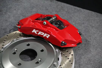 2X KPR BRAKES Performance street MAX 6 Pot caliper + KPR 355mm Slot Rotor big Brake Kit For BA BF