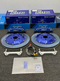 ENDLESS EC670 6POT Calipers + ROTOR SLOTTED 355X32MM -Big Brake Kit - High Performance Street /Light Track