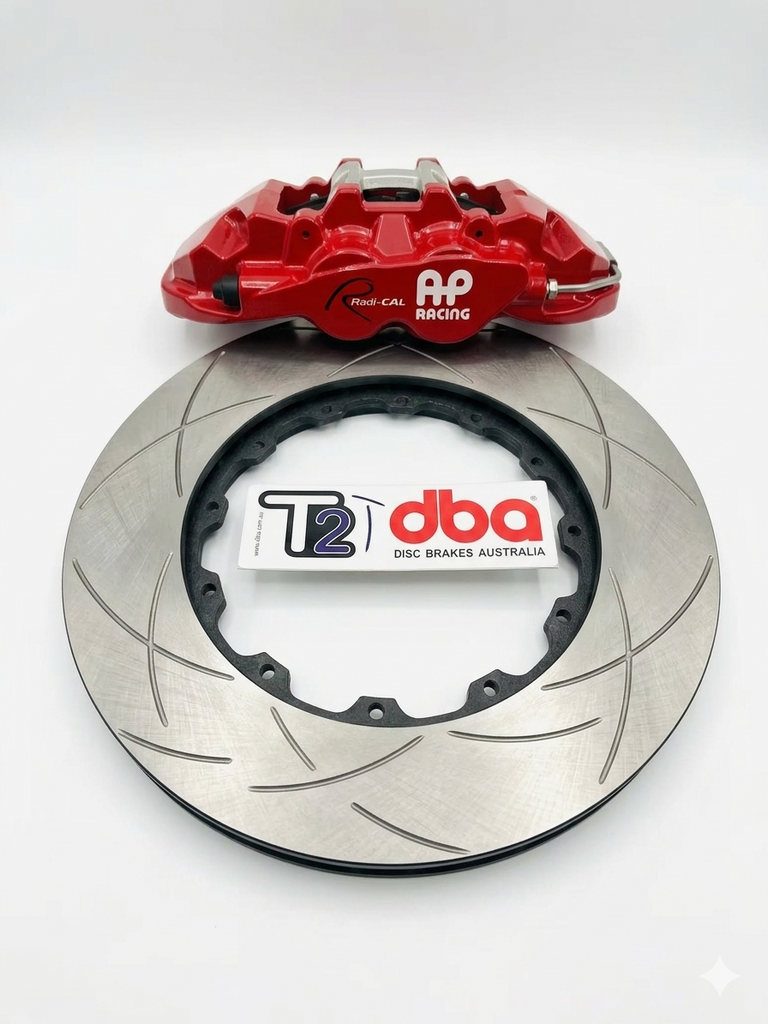 AP Racing Radi-Cal 4 Pot Calipers BIG BRAKE KIT + 355MM Slotted Rotors /GOODRIDGE BRAKE HOSE Full Brake Kit (Customised Brake kit)