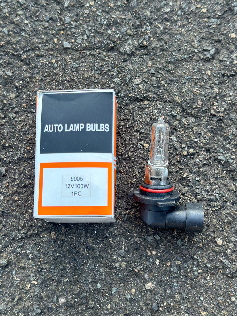 2 PAIR OF 9005 Car Headlight Globes Halogen Bulb 4300k&100W Super Yell