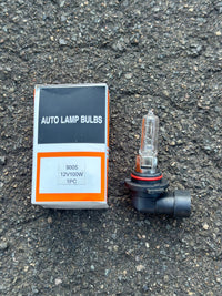 2 PAIR OF 9005 Car Headlight Globes Halogen Bulb 4300k&100W Super Yellow Light