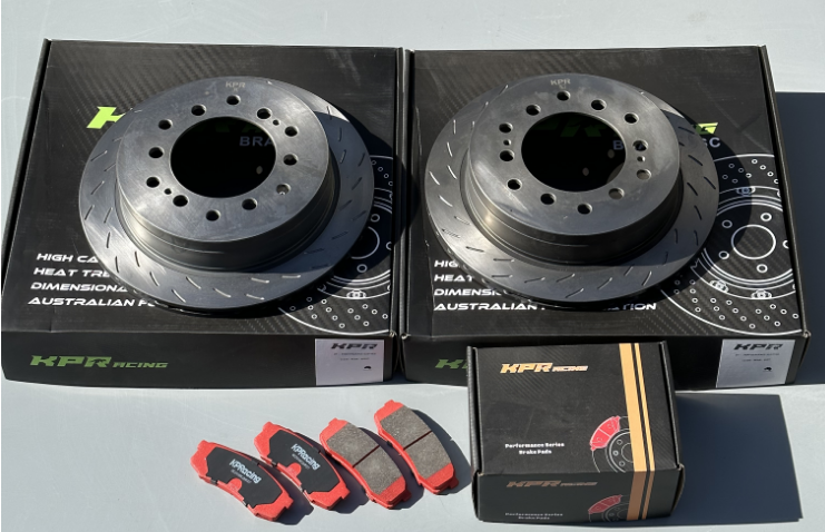 KPR BRAKE UPGRADE SOLUTION FOR TOYOTA PRADO LC150 REAR- 4X4/4WD/ HEAVY DUTY