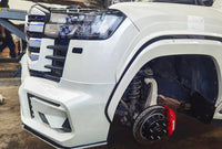 BRAKE UPGRADE FOR TOYOTA Landcruiser 300 series (Front AP RACING 6 POTS CALIER  + REAR DBA SLOTTED ROTORS)