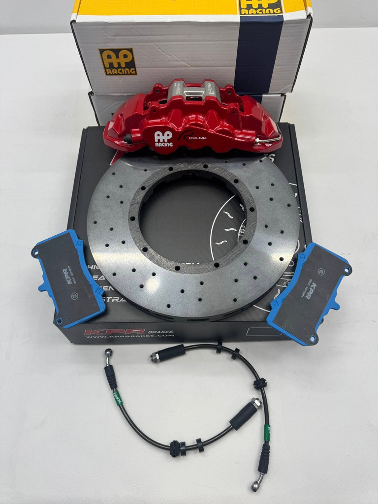 AP Racing CP8520 Big 6pot RADI-CAL II Calipers + KPR CCB CARBON CERAMIC ROTORS 380mm + KPR SP-CC CCB PADS - BIG BRAKE KIT